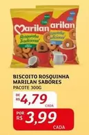 Oferta de Marilan - Biscoito Rosquinha Sabores por R$4,79 em Assaí Atacadista