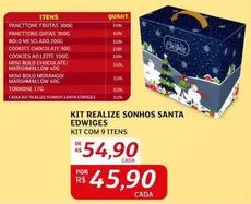 Oferta de Panettone - Kit Realize Sonhos Santa Edwiges por R$45,9 em Assaí Atacadista