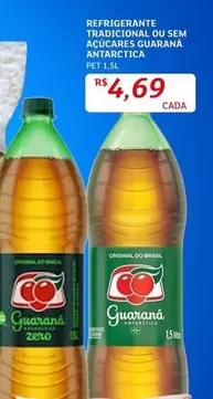 Oferta de Guaraná - Refrigerante Tradicional Ou Sem Accares por R$4,69 em Assaí Atacadista