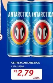 Oferta de Antarctica - Cerveja por R$2,79 em Assaí Atacadista