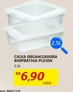 Oferta de Pleion - Caixa Organizadora Biopratika por R$6,9 em Assaí Atacadista