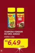 Oferta de Maggi - Tempero Fondor Ou Gril por R$6,49 em Assaí Atacadista