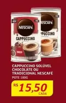 Oferta de Nescafé - Cappuccino Soluvel Chocolate Ou Tradicional por R$15,5 em Assaí Atacadista