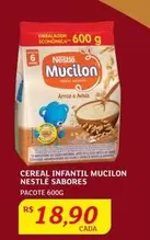 Oferta de Nestlé - Cereal Infantil Mucilon Sabores por R$18,9 em Assaí Atacadista