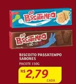 Oferta de Sabores - Biscoito Passatempo por R$2,79 em Assaí Atacadista