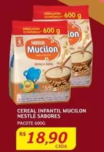 Oferta de Nestlé - Cereal Infantil Mucilon Sabores por R$18,9 em Assaí Atacadista