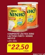 Oferta de Nestlé - Composto Lácteo Zero Lactose Forti+ Ninho por R$22,5 em Assaí Atacadista