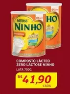 Oferta de Nestlé - Composto Lácteo Zero Lactose Ninho por R$41,9 em Assaí Atacadista