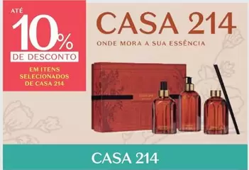 Oferta de Casa - 10% De Desconto em O Boticário