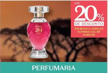 Oferta de De   - Em Botica African Surisise Eau De Parfum em O Boticário