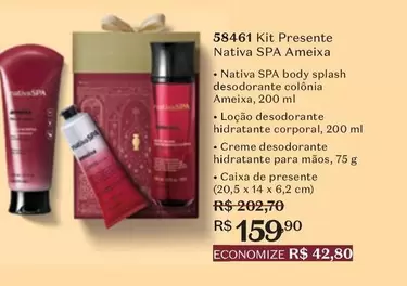 Oferta de Nativa - Kit Presente por R$159,9 em O Boticário