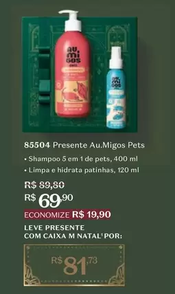 Oferta de Leve - Presente por R$69,9 em O Boticário