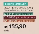 Oferta de Brisa - Vela Perfumada por R$135,9 em O Boticário