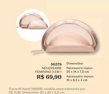 Oferta de Natal - M por R$69,9 em O Boticário