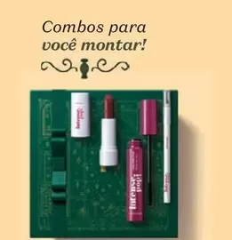 Oferta de Combos Para Você Montar em O Boticário