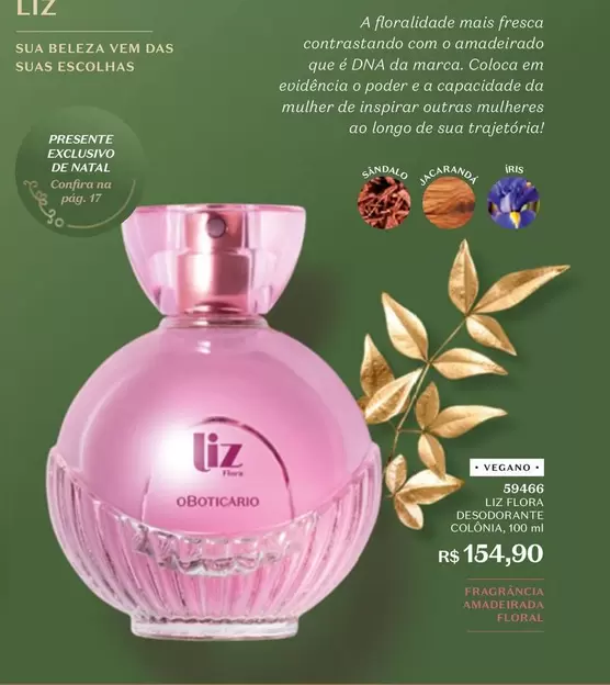 Oferta de Liz - Sua Beleza por R$154,9 em O Boticário