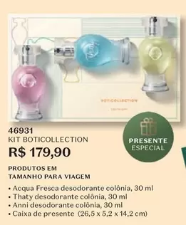 Oferta de Acqua - Kit Boticollection por R$179,9 em O Boticário