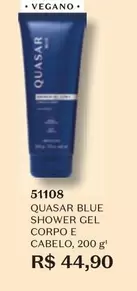 Oferta de Quasar - Blue Shower Gel Corpo E Cabelo por R$44,9 em O Boticário