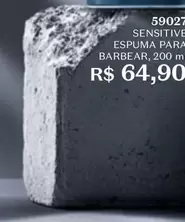 Oferta de O boticario - Sensitive Espuma Para Barbear por R$64,9 em O Boticário