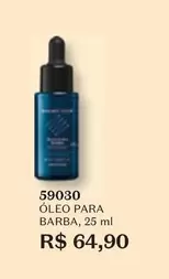 Oferta de Óleo Para Barba por R$64,9 em O Boticário