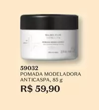 Oferta de Pomada Modeladora Anticaspa por R$59,9 em O Boticário