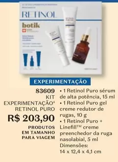 Oferta de Puro - Kit Experimentação por R$203,9 em O Boticário