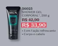 Oferta de Gel Corporal por R$33,9 em O Boticário