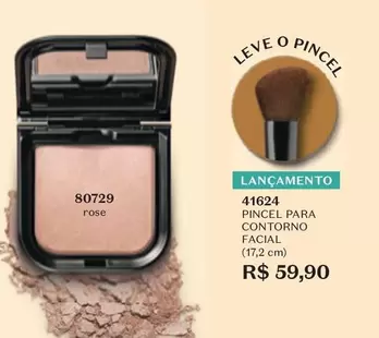 Oferta de Leve - Pincel Para Contorno Facial por R$59,9 em O Boticário