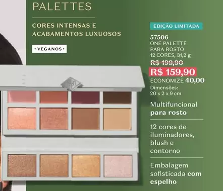 Oferta de O boticario - Cores Intensas E Acabamentos Luxuosos por R$199,9 em O Boticário