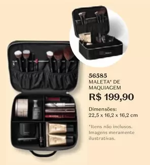 Oferta de De   - Maleta' De Maquinagem por R$199,9 em O Boticário