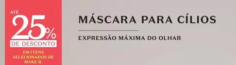 Oferta de De   - Emitressao Maxima Do Olhar em O Boticário