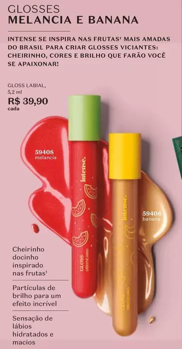 Oferta de Melancia E Banana por R$39,9 em O Boticário