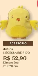 Oferta de Nécessaire Fido por R$52,9 em O Boticário