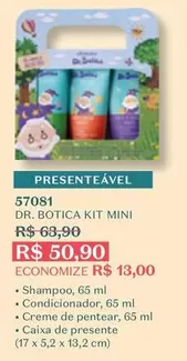 Oferta de Mini - Kit por R$50,9 em O Boticário