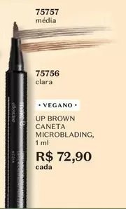 Oferta de Make B. - Microblading por R$72,9 em O Boticário