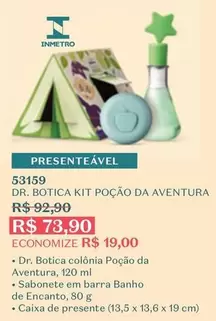 Oferta de 19 - Kit Pocao Da Aventura por R$78,9 em O Boticário