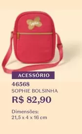 Oferta de Solhie Bolsinha por R$82,9 em O Boticário