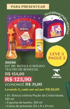 Oferta de Leve - Kit por R$123,9 em O Boticário