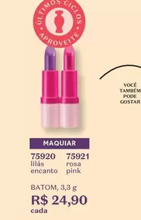 Oferta de Rosa - Lilas Ricaricato por R$24,9 em O Boticário