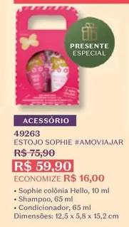 Oferta de Colônia - Ectojo Sophie por R$59,9 em O Boticário