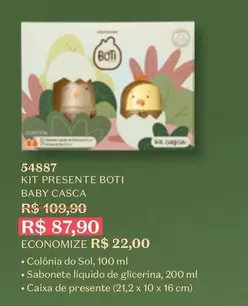 Oferta de Boti - Kit Presente por R$87,9 em O Boticário