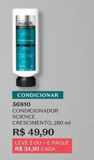 Oferta de O boticario - Condicionador Science Crescimento por R$49,9 em O Boticário