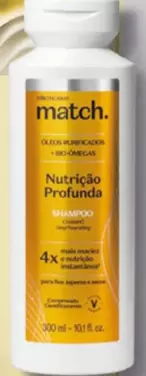 Oferta de Match - Nutrição Profunda em O Boticário