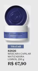 Oferta de Máscara Capilar Matizadora Loiros por R$67,9 em O Boticário