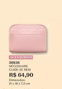 Oferta de 21 - Nécessaire Cuide-Se Bem por R$64,9 em O Boticário