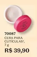 Oferta de Cera Para CutçULAs por R$39,9 em O Boticário