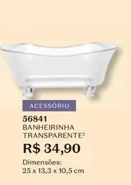 Oferta de Transparente por R$34,9 em O Boticário