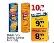 Oferta de Sabores - Batata Frita Ruffles por R$10,79 em Tenda Atacado