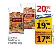 Oferta de Villamar - Granola Tradicional por R$20,9 em Tenda Atacado