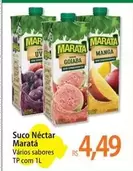 Oferta de Maratá - Suco Néctar por R$4,49 em Atacadão